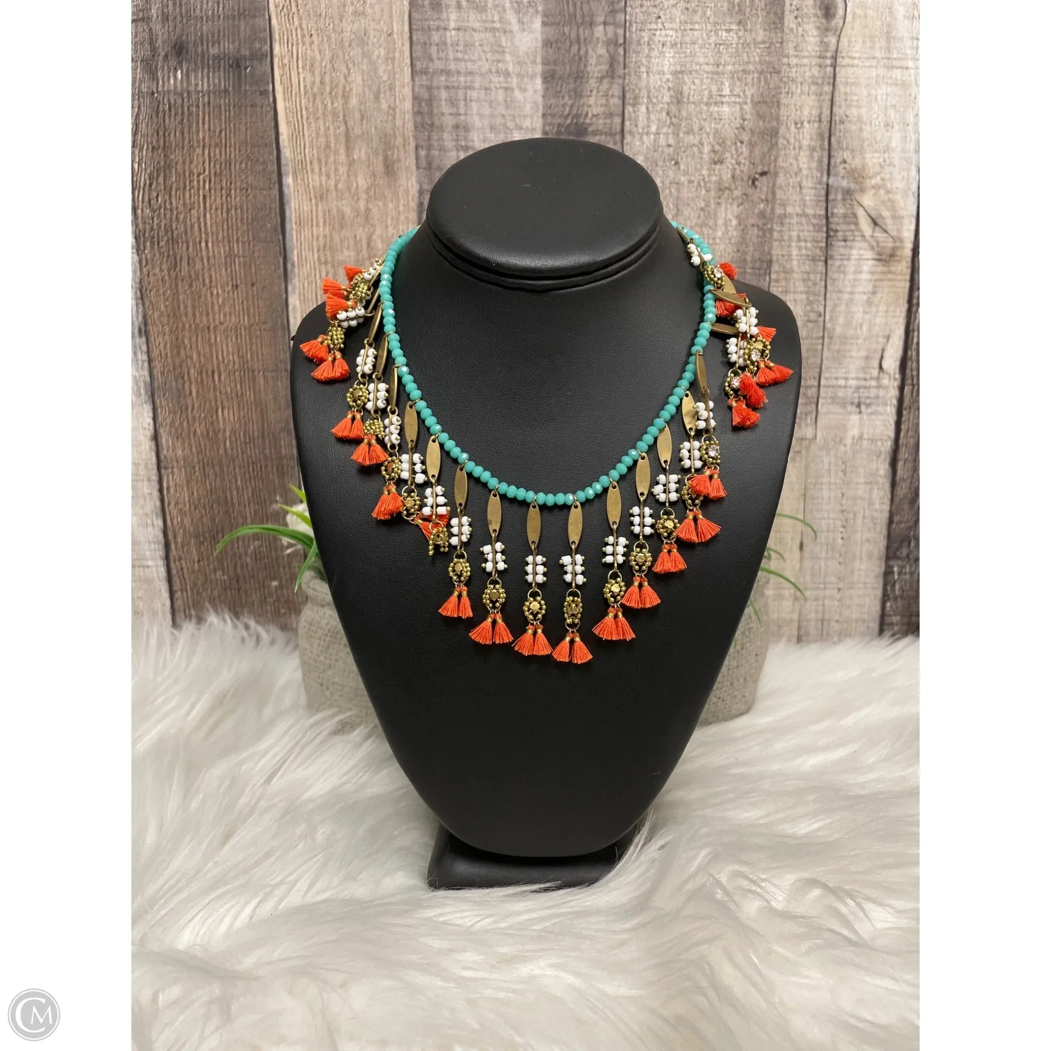 Necklace Statement By Cmf