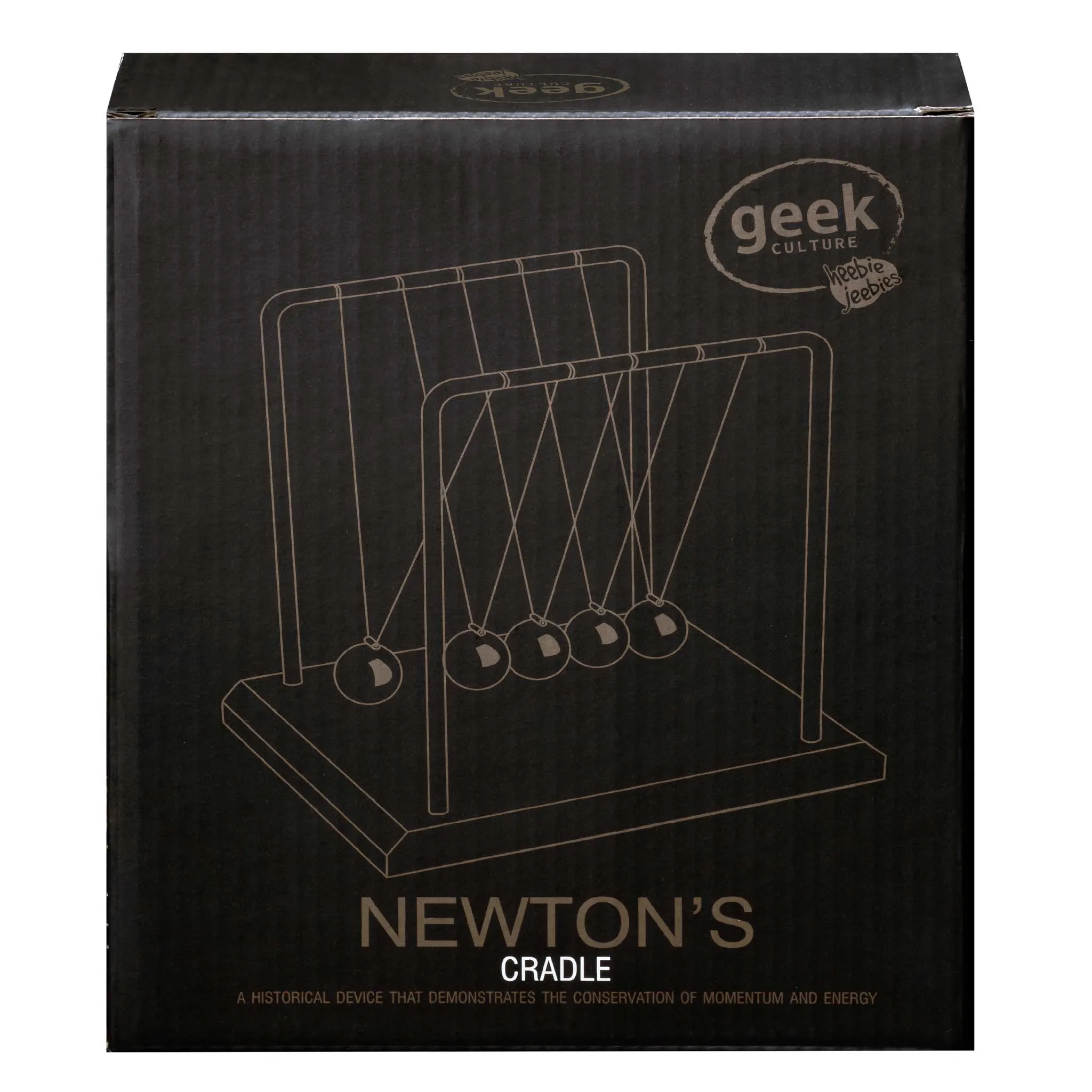 Newtons Cradle Beach Timber 14cm