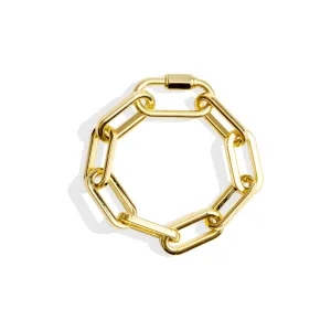 NIVA LINK BRACELET - GOLD