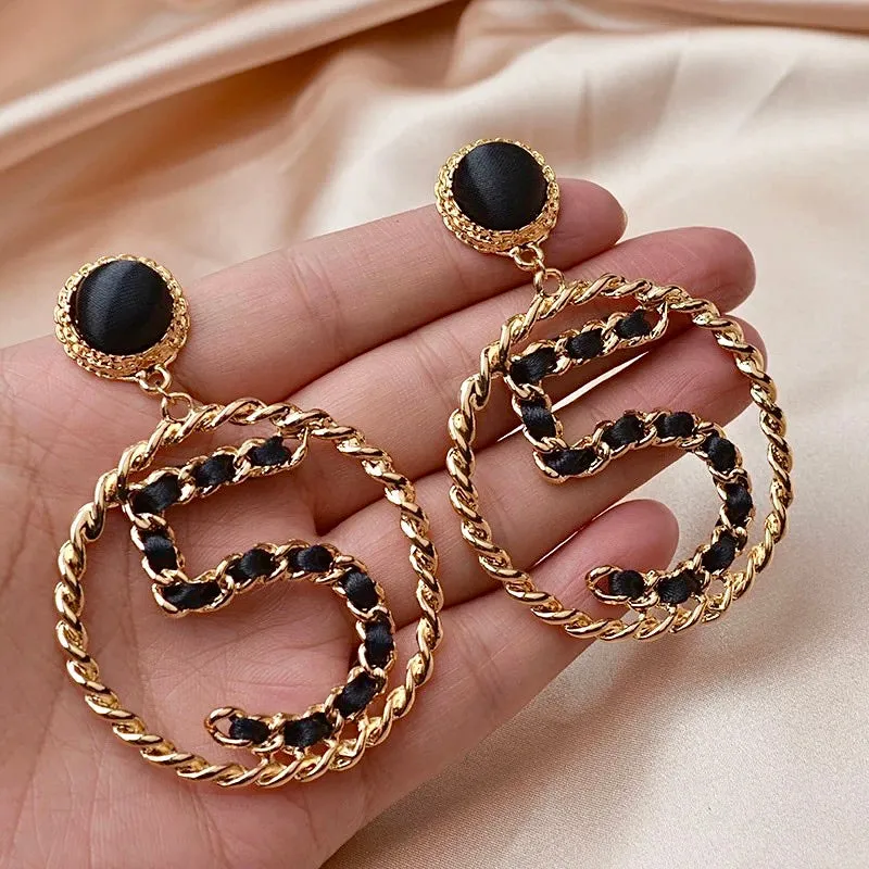 No. 5 Statement earrings