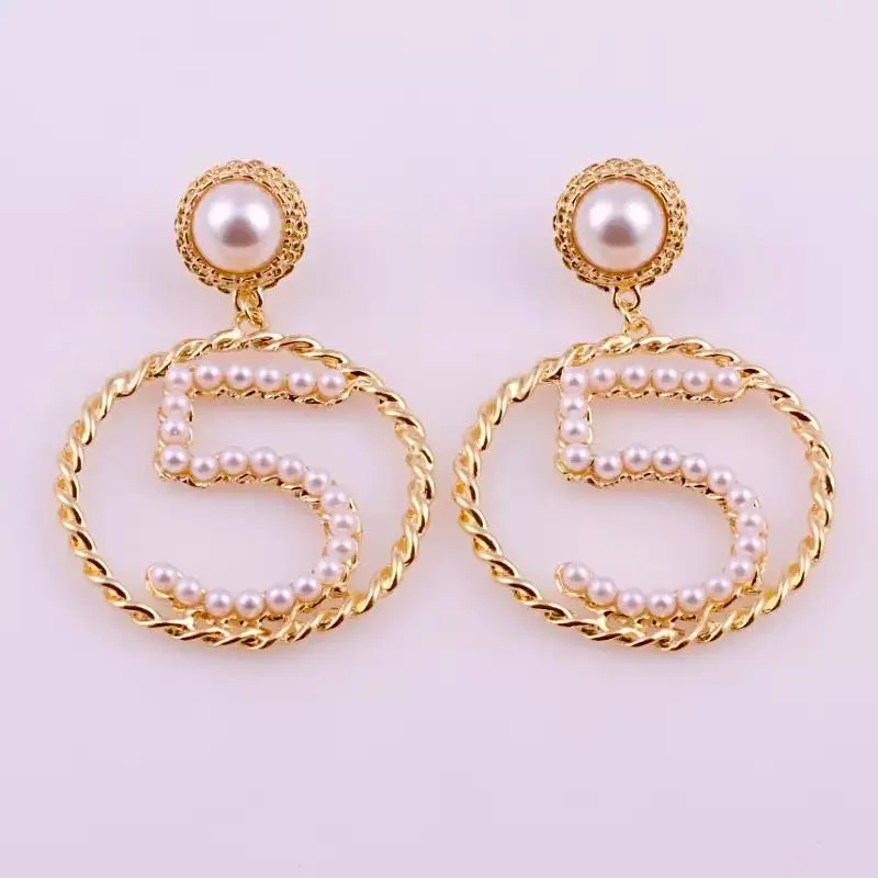 No. 5 Statement earrings