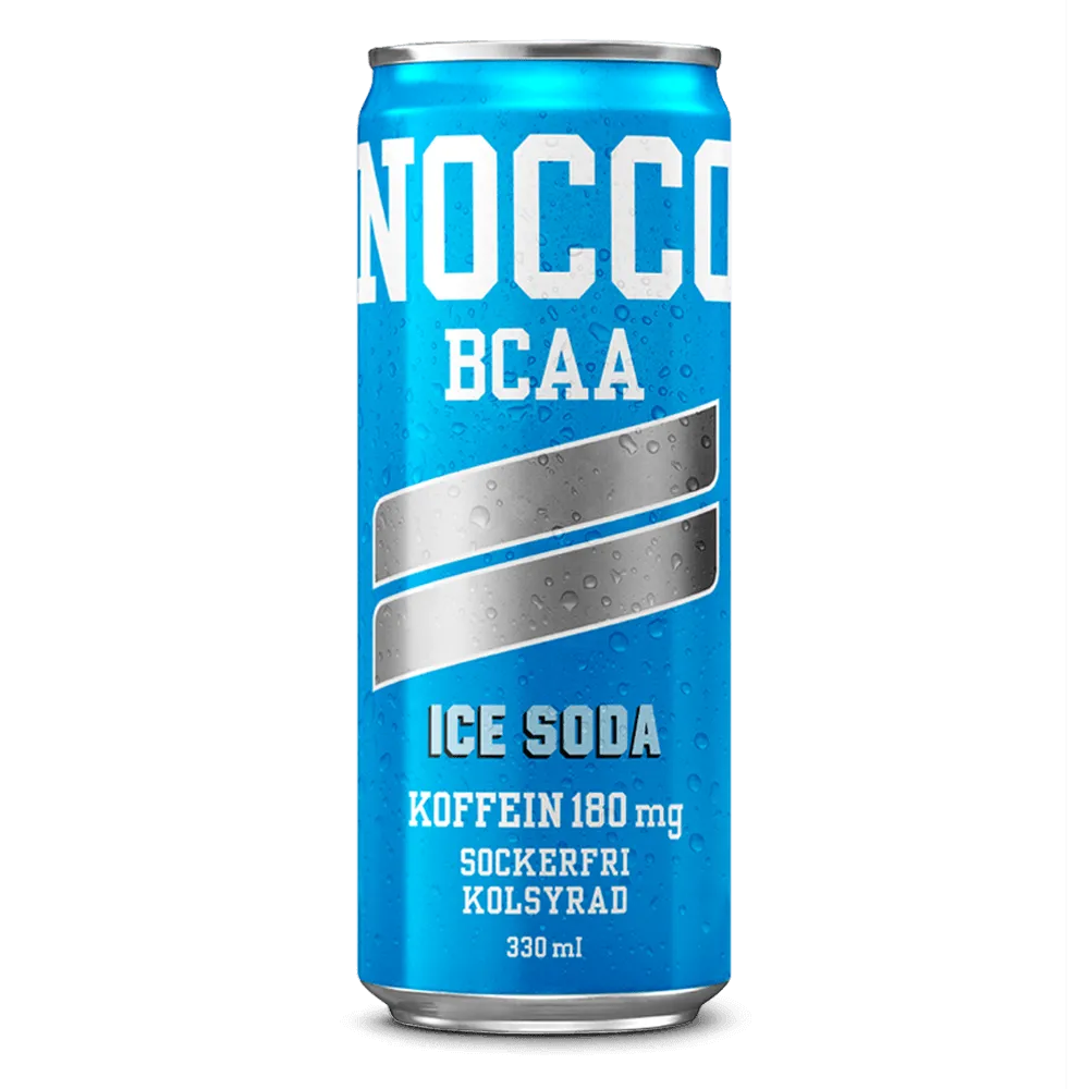 NOCCO BCAA Ice Soda - 24x330ml. (inkl. SE pant)