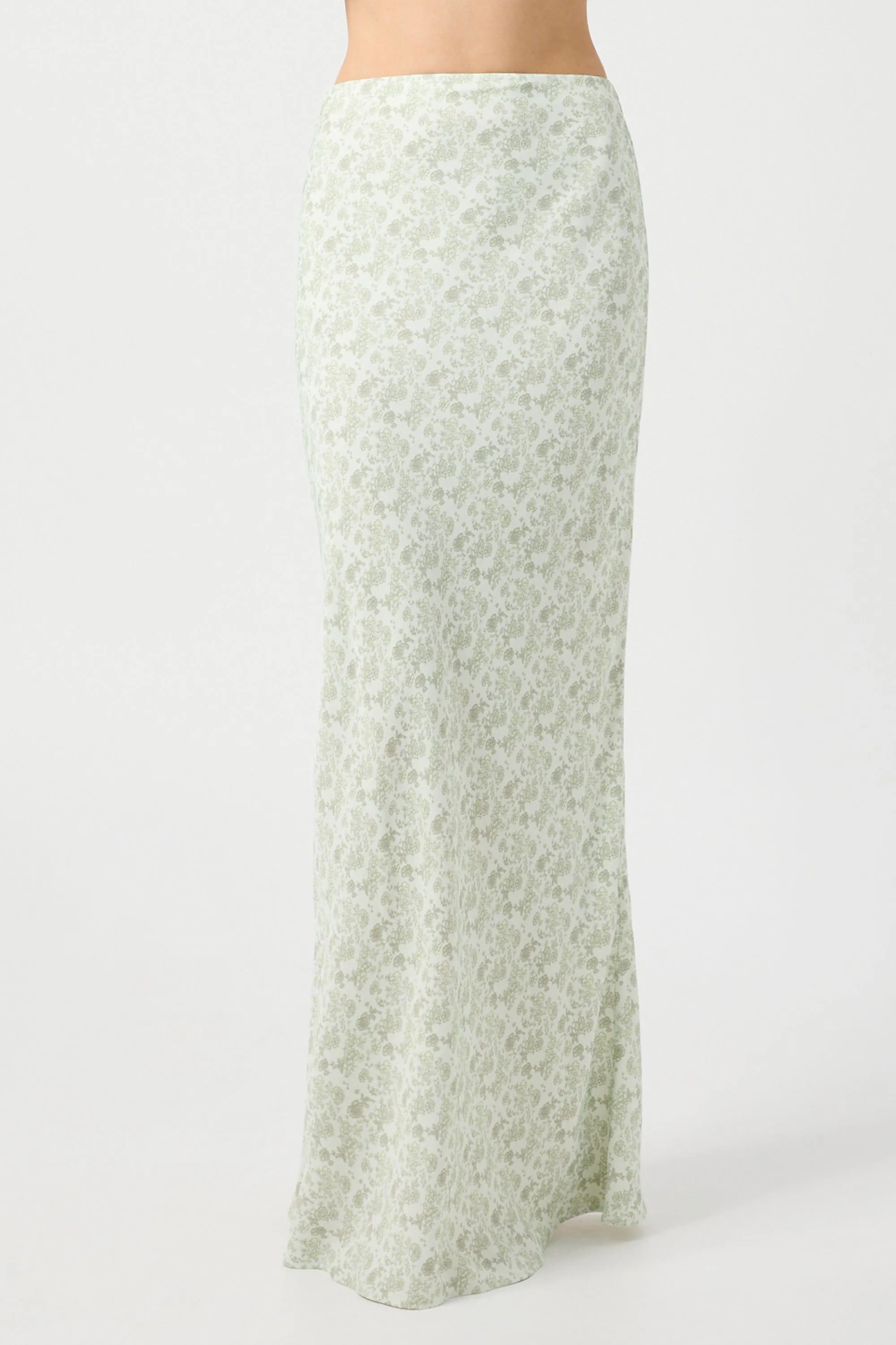 NOSTALGIA BIAS MAXI SKIRT | NOSTALGIA FLORAL