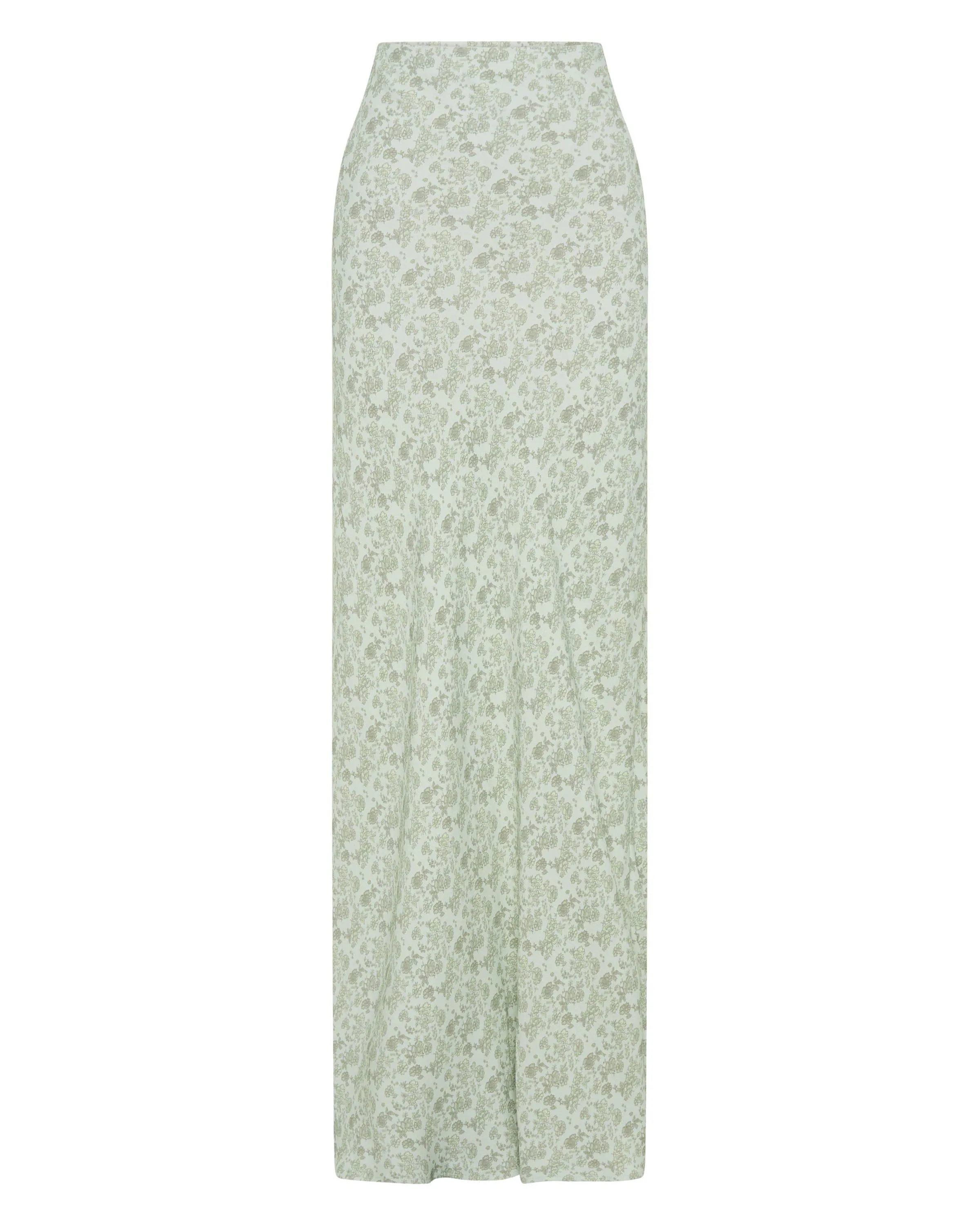 NOSTALGIA BIAS MAXI SKIRT | NOSTALGIA FLORAL