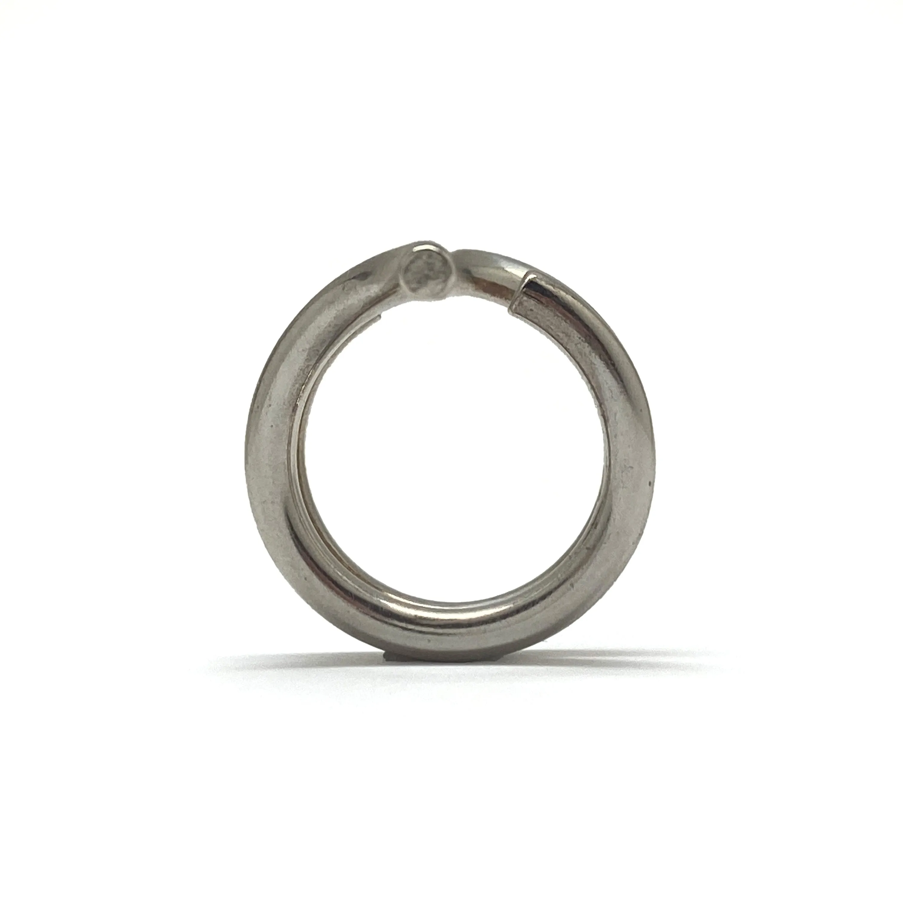 Open Faced Silver Ring