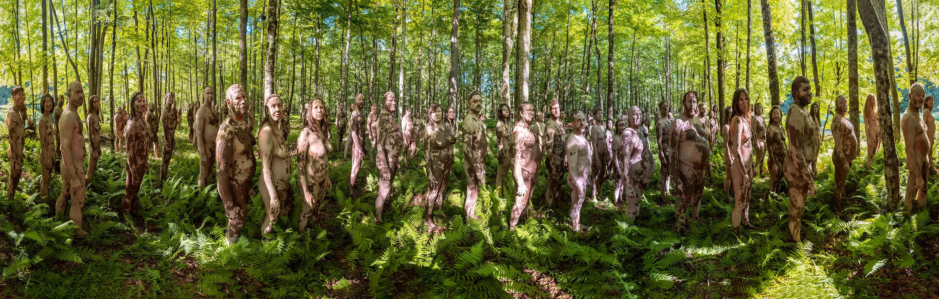 Phil Buehler   Spencer Tunick, "Wild Wander Forest"