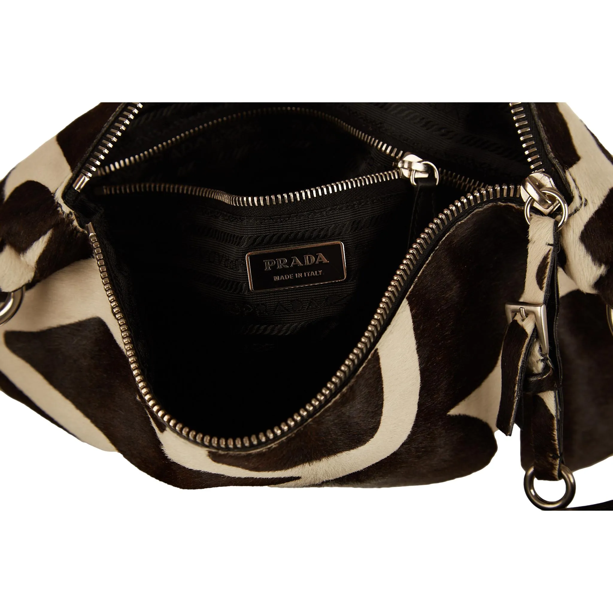 Prada Brown Giraffe Shoulder Bag