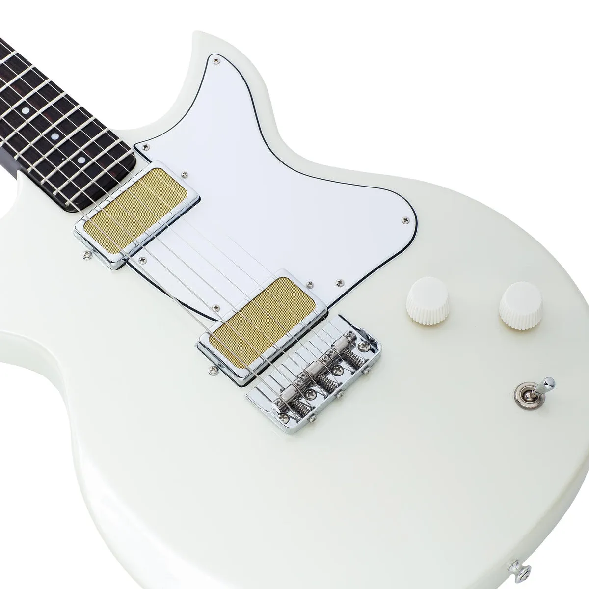 Pre-loved Harmony Guitar Rebel | Pearl White