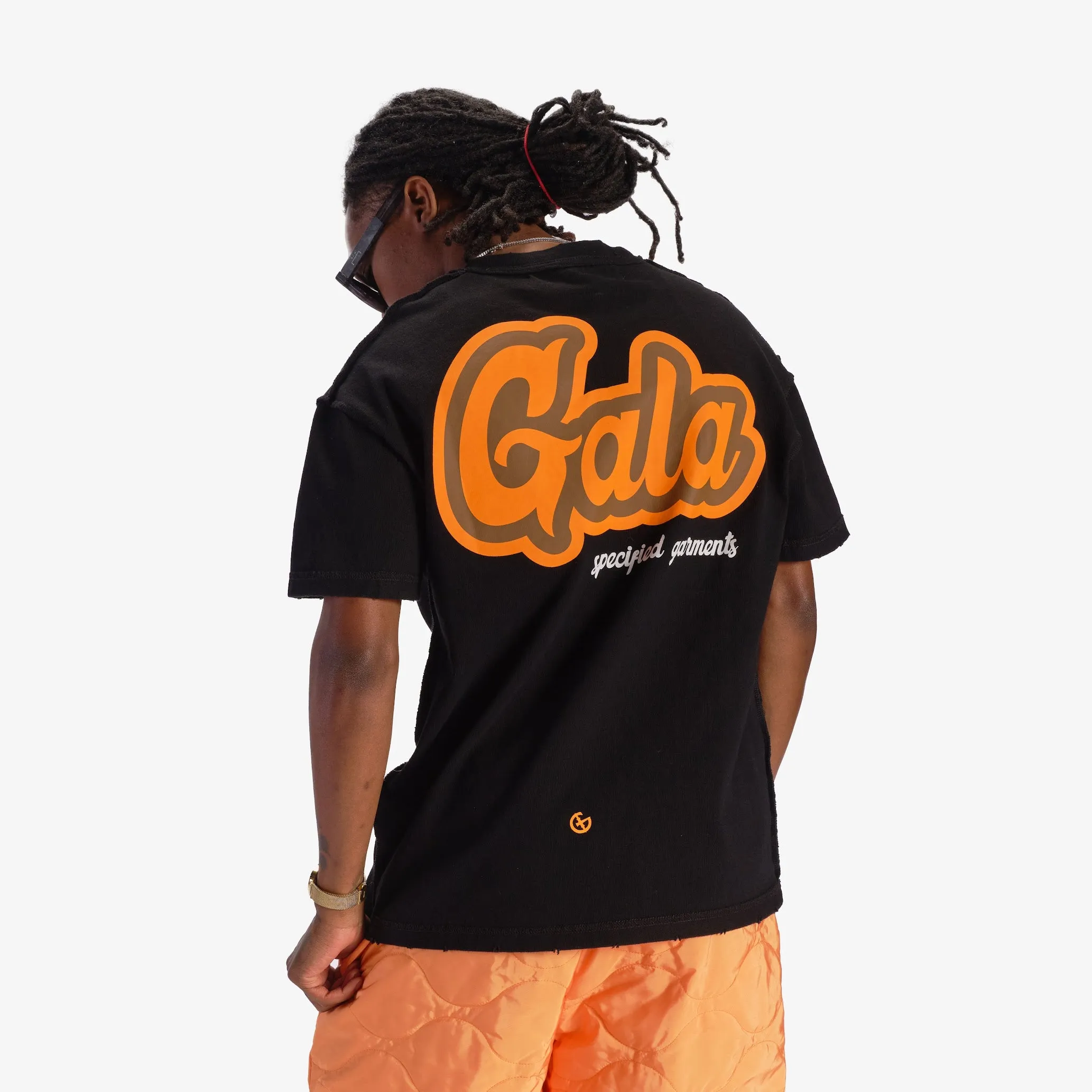 "Undone" Tee (black)