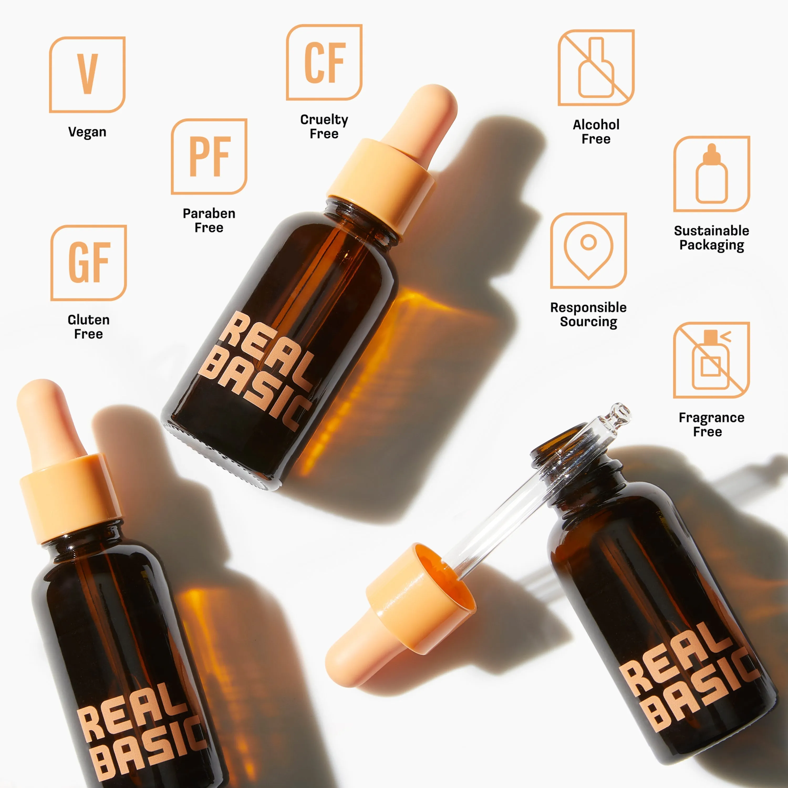 Real Basic Facial Serum for Anti-Aging 1 oz.