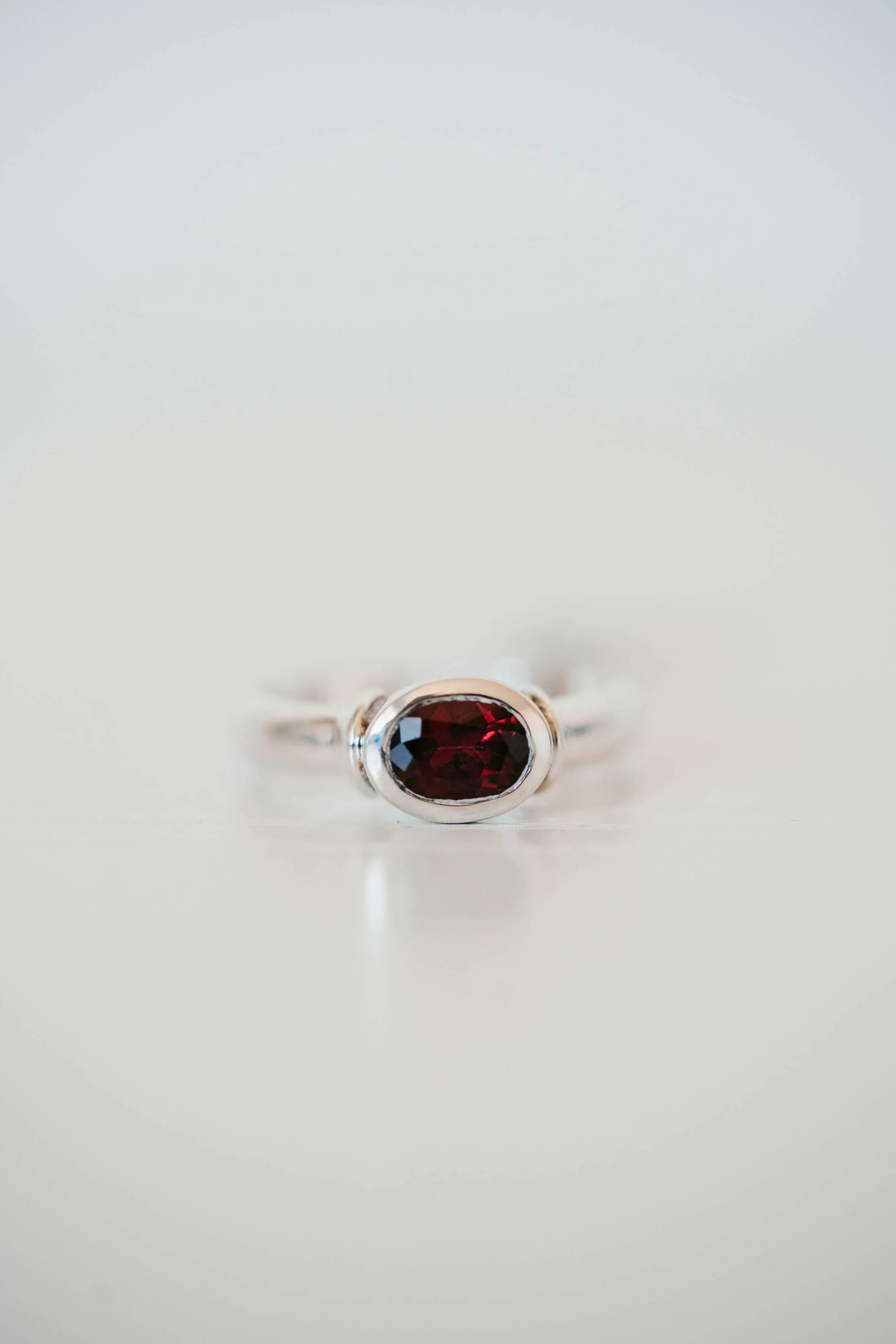 Red Robbie Ring | Red Garnet