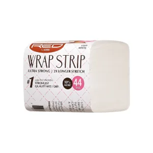 RED Wrap Strips White 3.5" 44 Pcs 1 PK