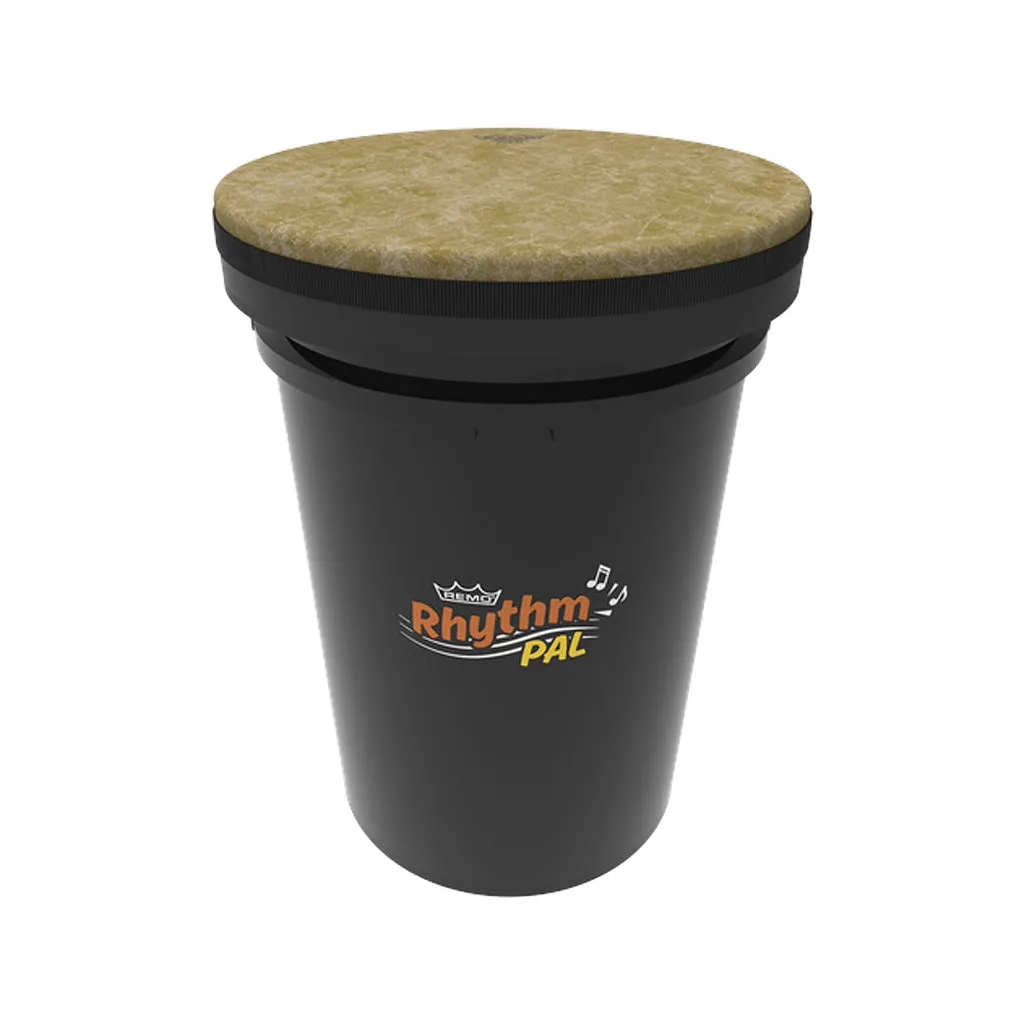 Remo 18-0613-70 13inch Rhythm Pal Drum Pail Only w/Carrying Strap, Black