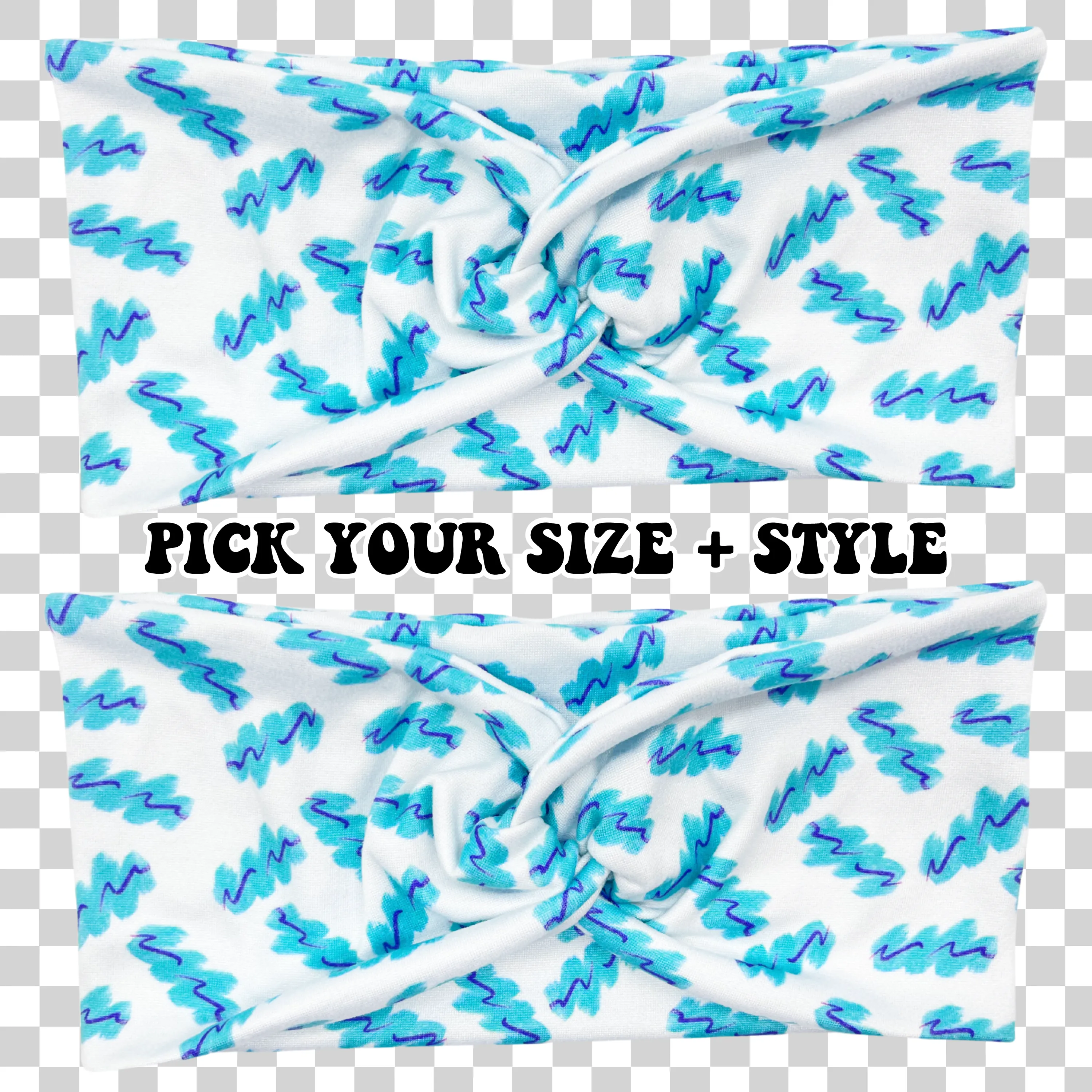 Retro Cup Design Headband
