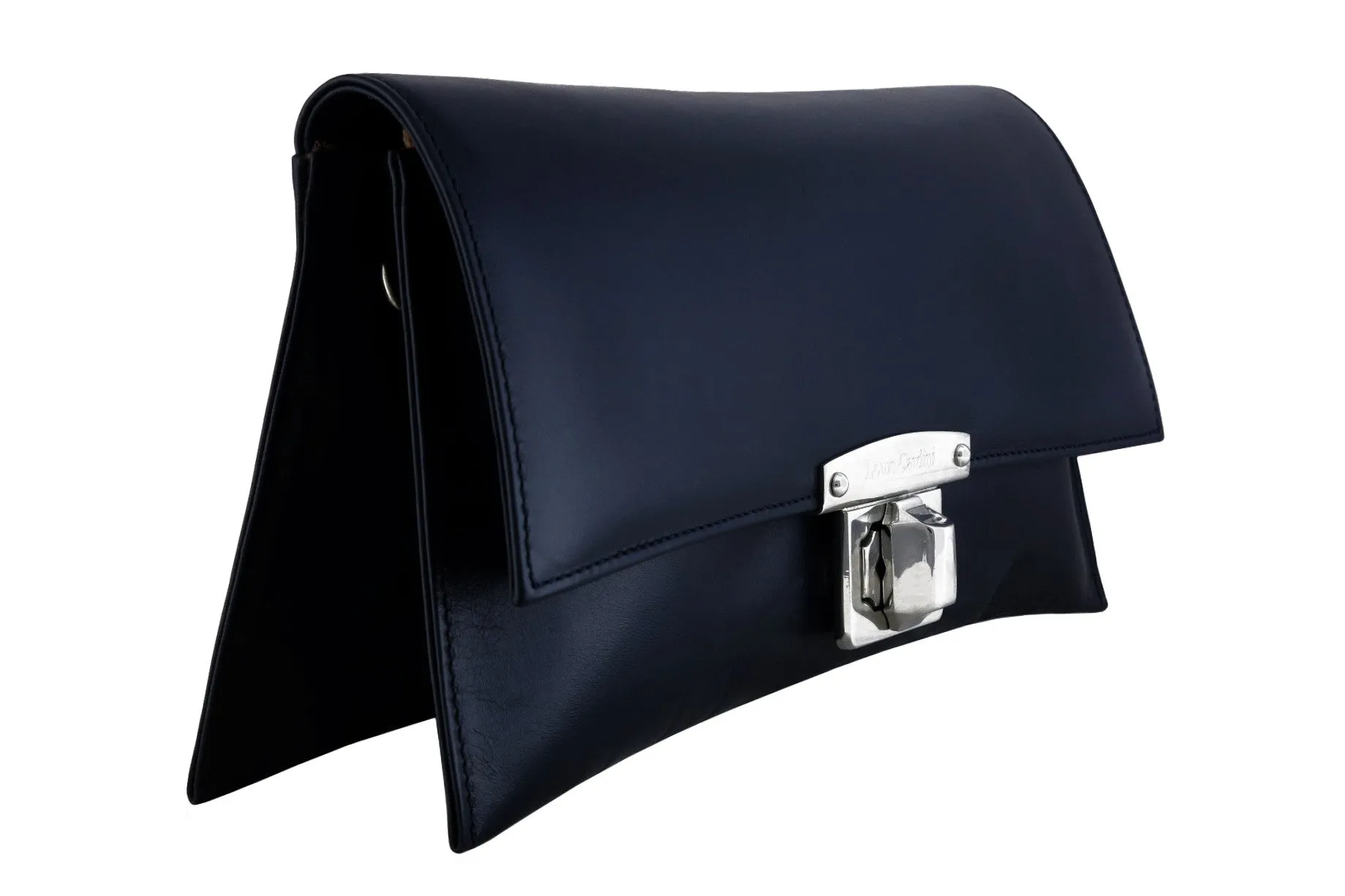 ROXANE- Clutch. (So classy, elegant, minimalist: « a must » Bi colour or Self)