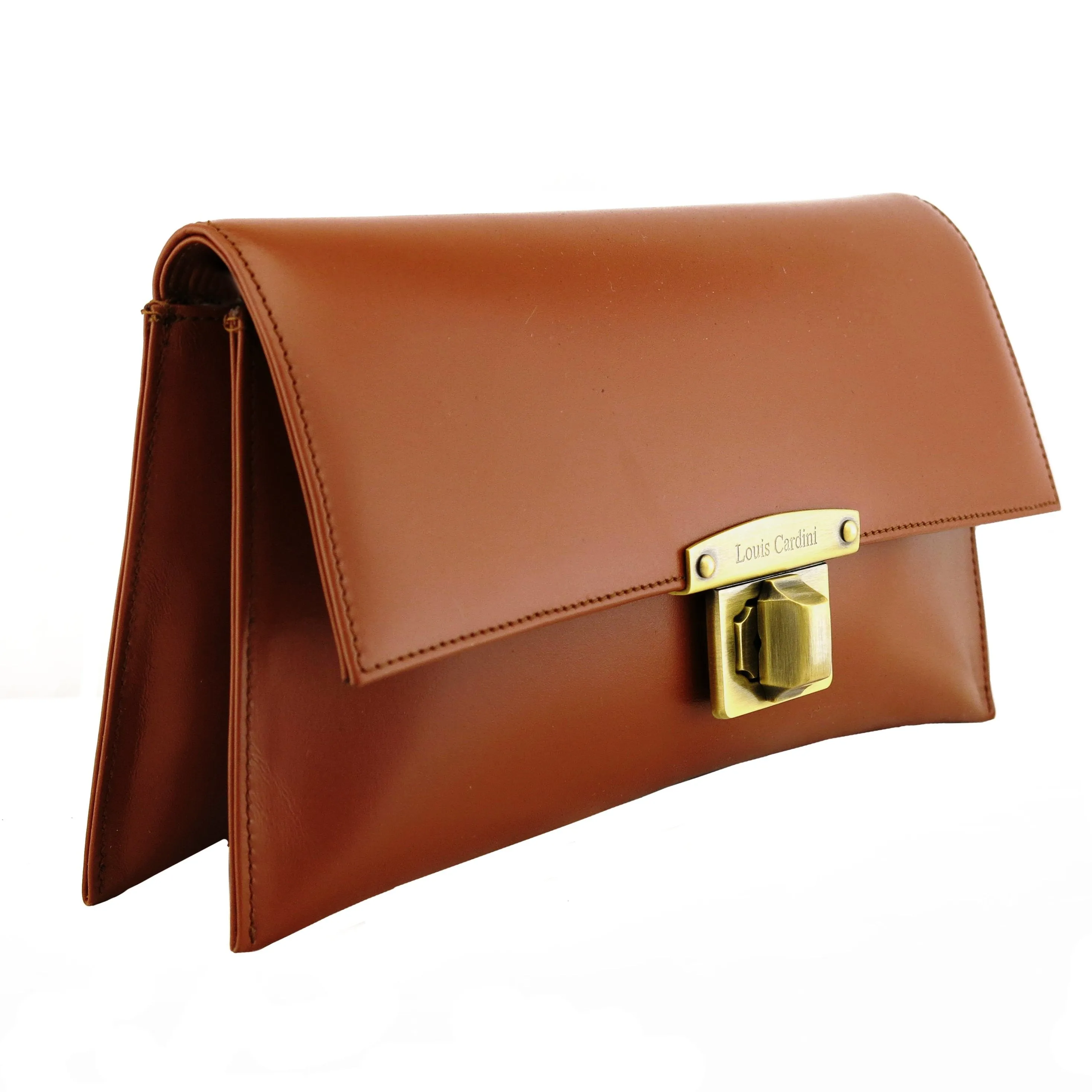 ROXANE- Clutch. (So classy, elegant, minimalist: « a must » Bi colour or Self)