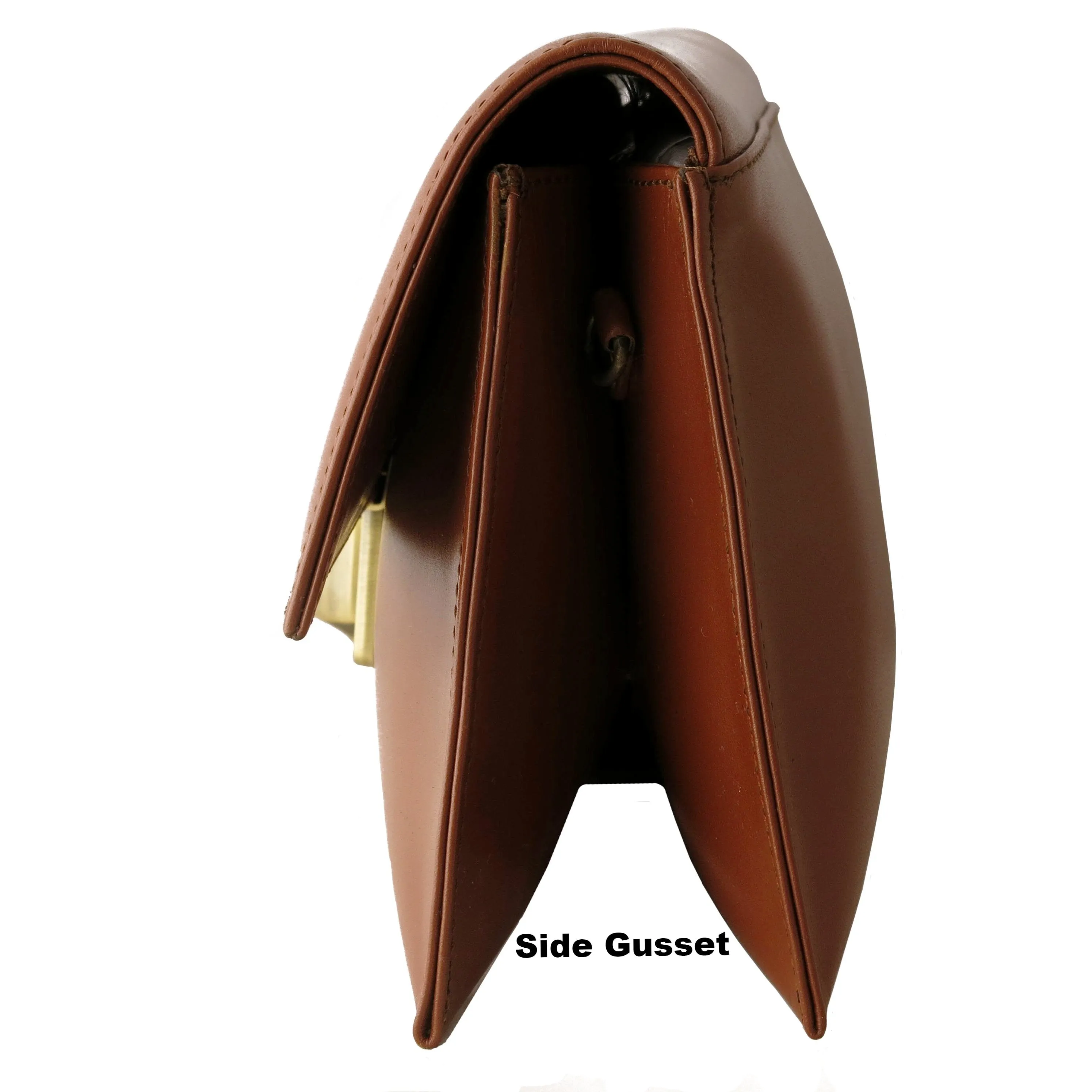 ROXANE- Clutch. (So classy, elegant, minimalist: « a must » Bi colour or Self)