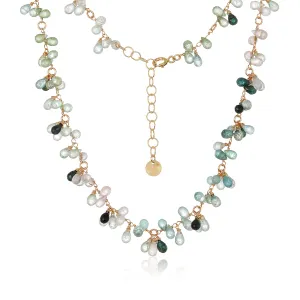 San Francisco Hearts Cluster Necklace