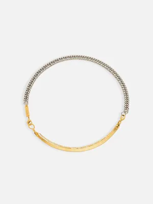 Silver & Gold Statement Necklace II