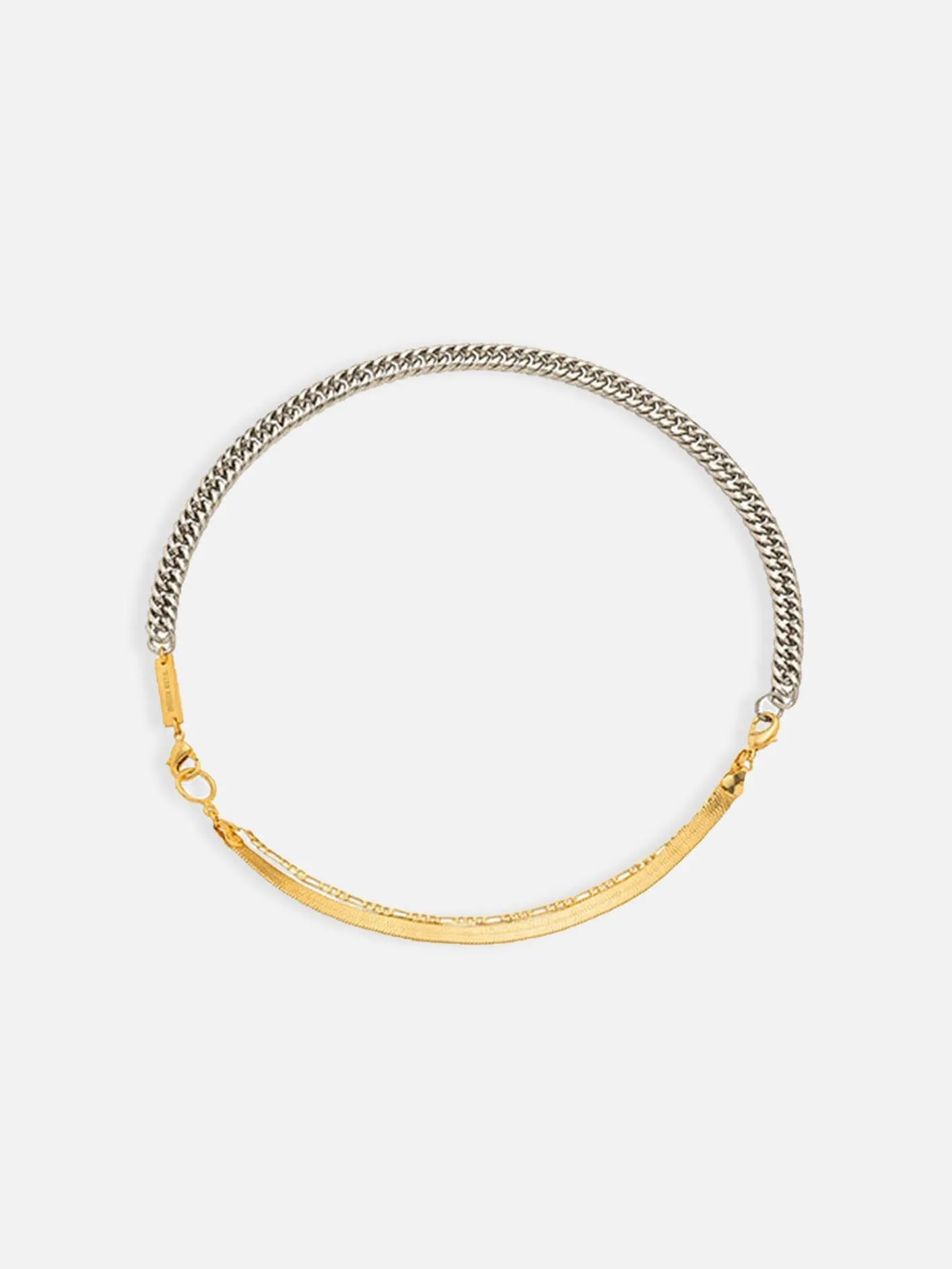 Silver & Gold Statement Necklace II