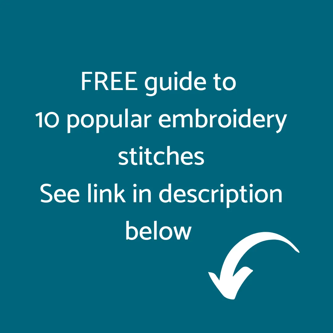 Simple Christmas embroidery kit