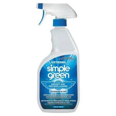 Simple Green® Extreme Aircraft & Precision Cleaner, 32 oz Trigger Spray Bottle, 0110001213412