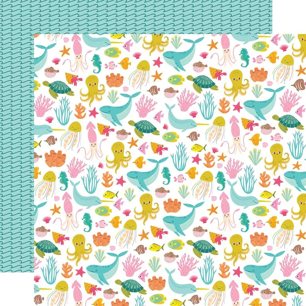 Simple Stories 12x12 [Collection ] - Just Beachy - High Tides