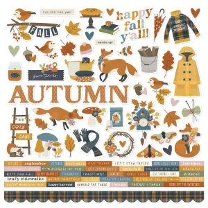 Simple Stories 12x12  Stickers [Collection] - Acorn Lane