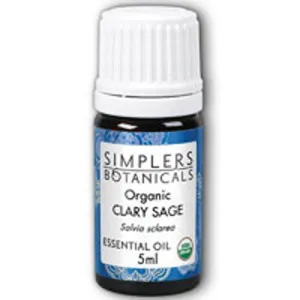 Simplers Botanicals Organic Essential Oil Clary Sage - 5 Ml