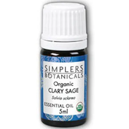 Simplers Botanicals Organic Essential Oil Clary Sage - 5 Ml