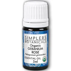 Simplers Botanicals Organic Geranium Rose 5 Ml