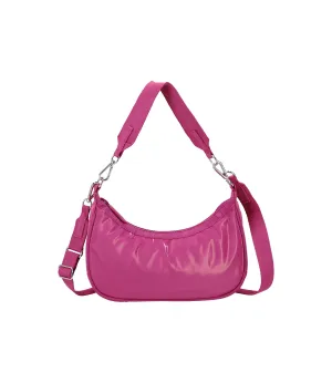 Small Convertible Hobo<br>Berry Shine
