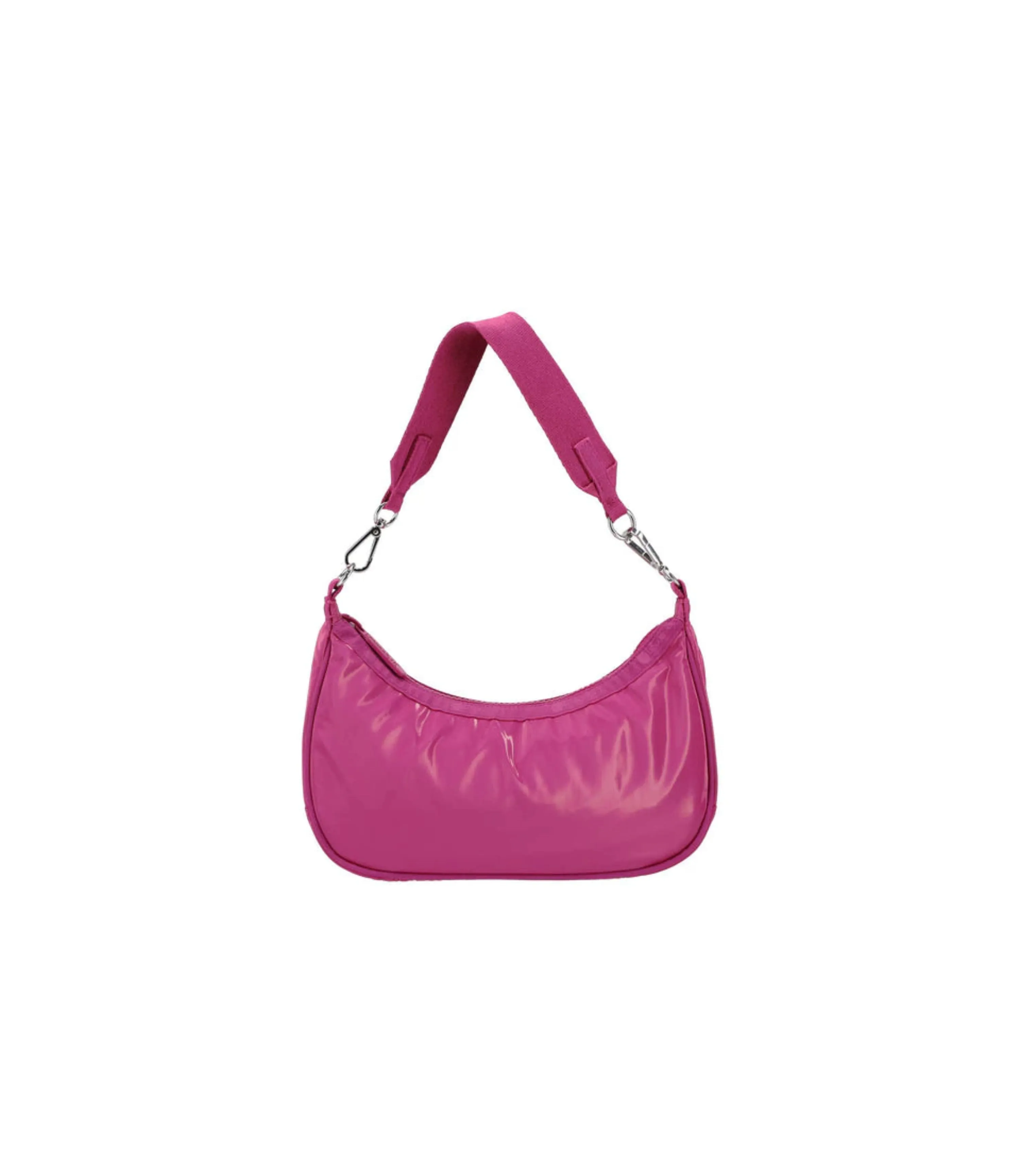 Small Convertible Hobo<br>Berry Shine