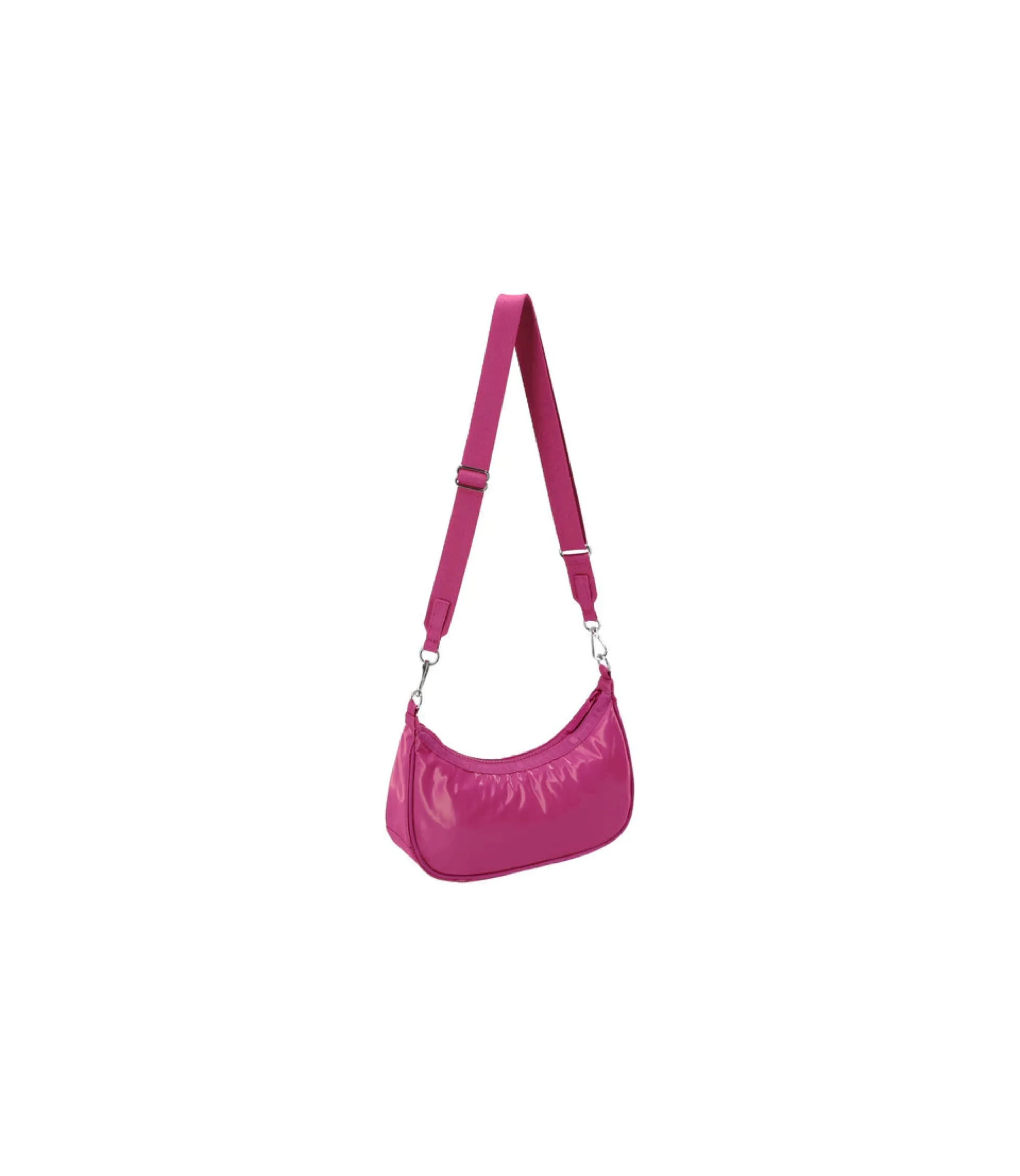 Small Convertible Hobo<br>Berry Shine