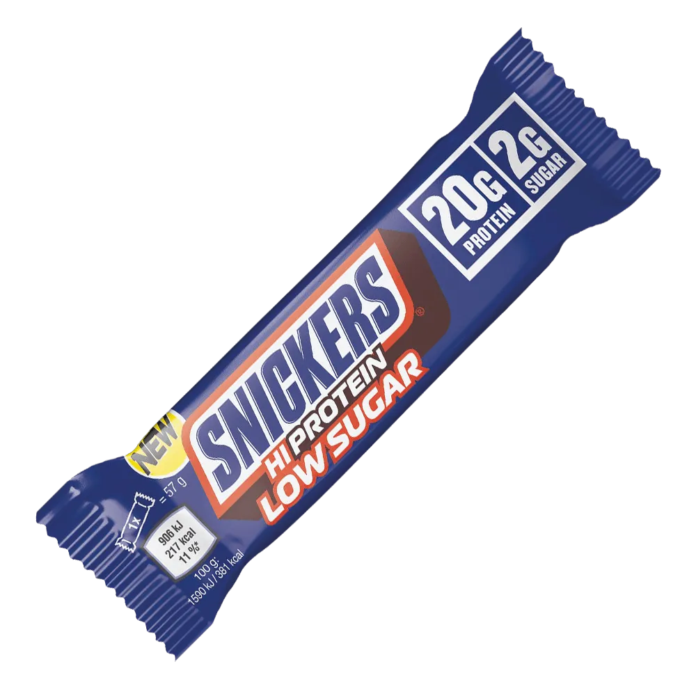 Snickers Hi-Protein Bar Low Sugar - 10x57g.