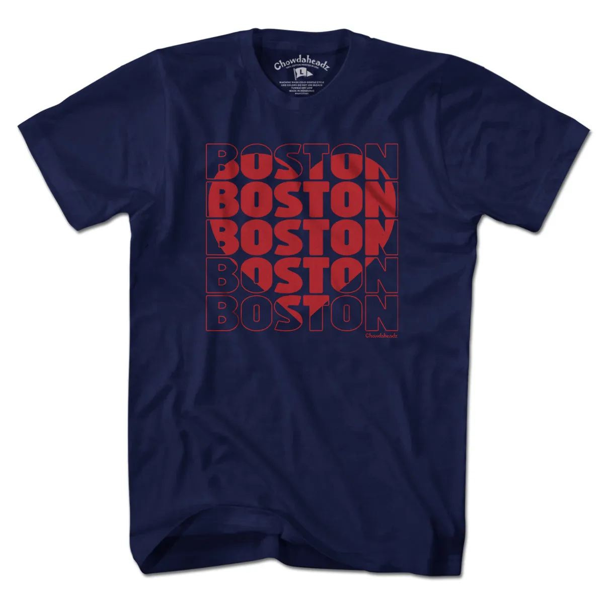 Stacked Boston Heart T-Shirt