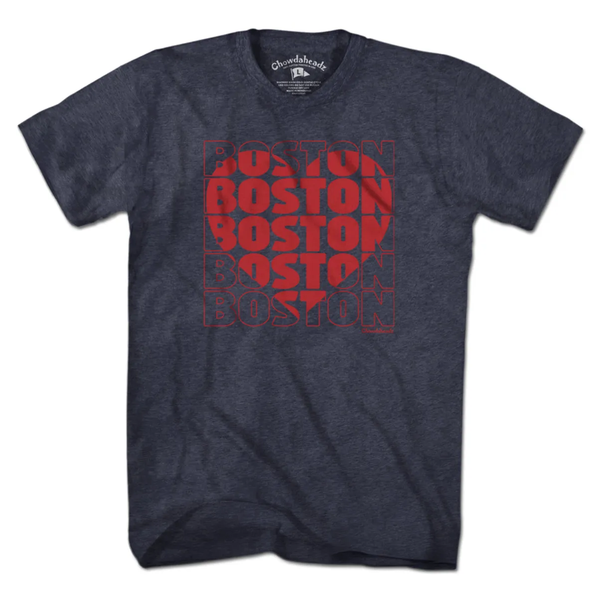 Stacked Boston Heart T-Shirt
