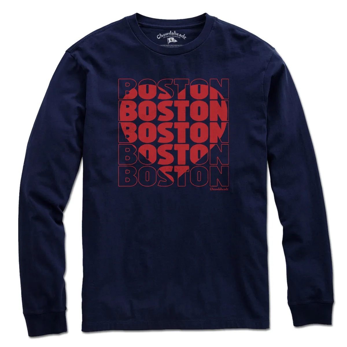 Stacked Boston Heart T-Shirt