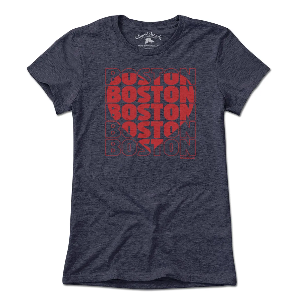 Stacked Boston Heart T-Shirt