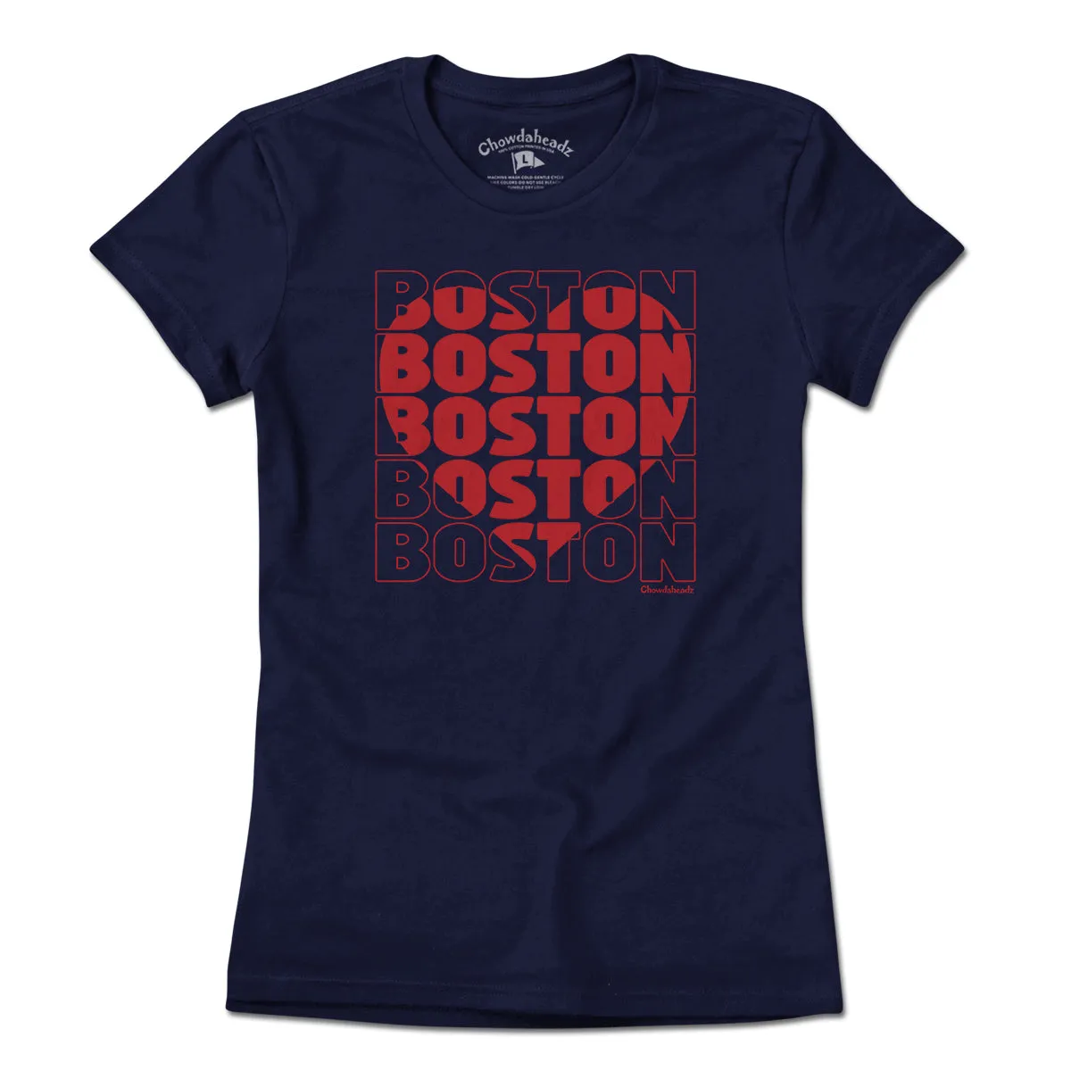 Stacked Boston Heart T-Shirt