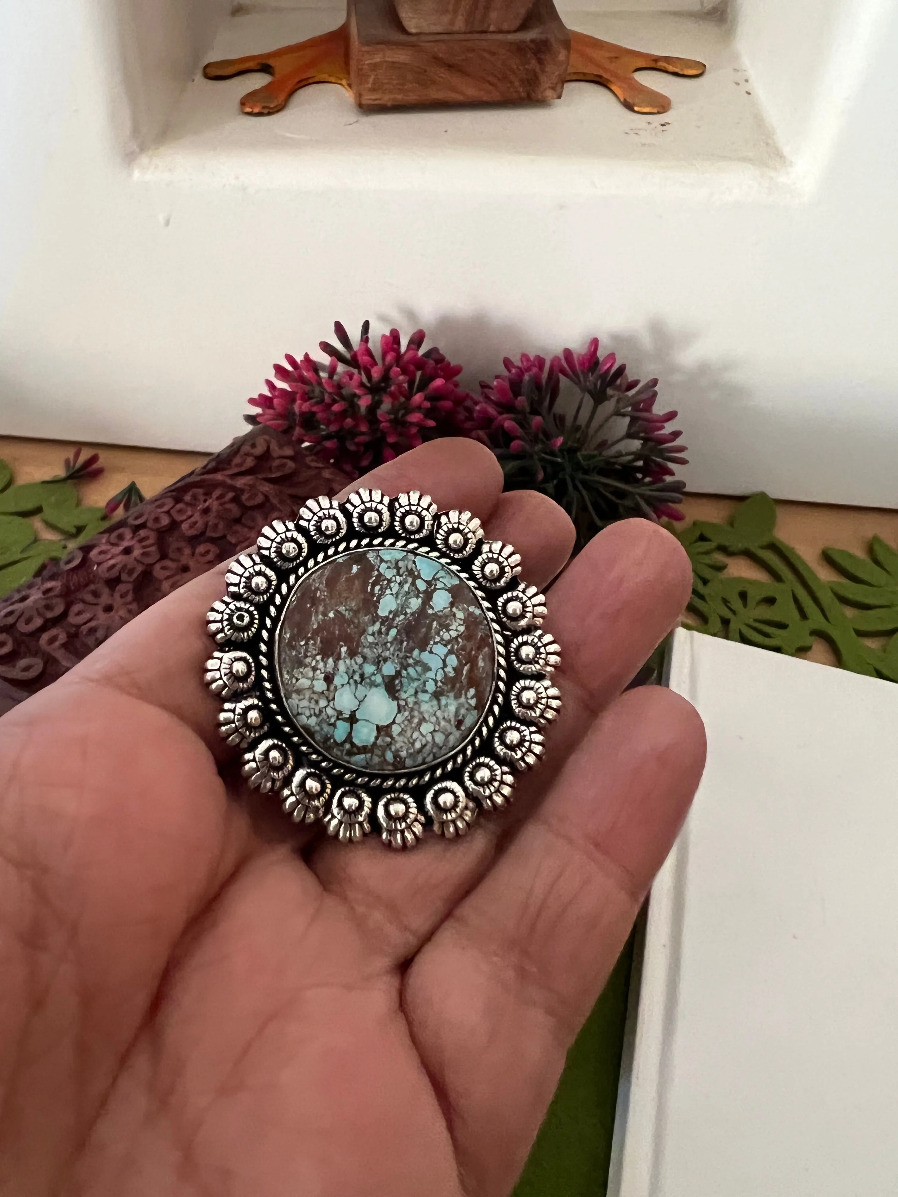 Statement Natural Gemstone Ring