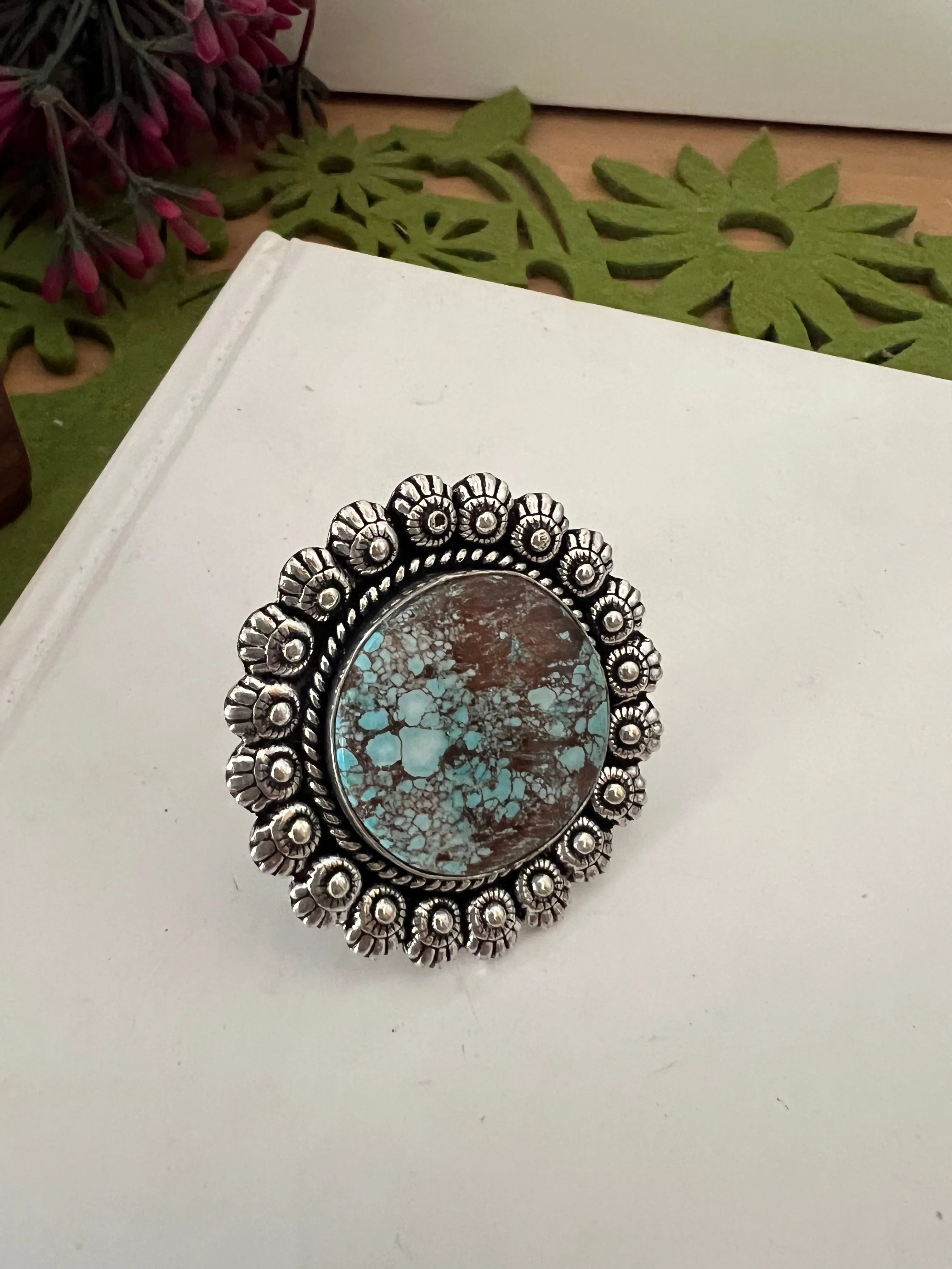 Statement Natural Gemstone Ring