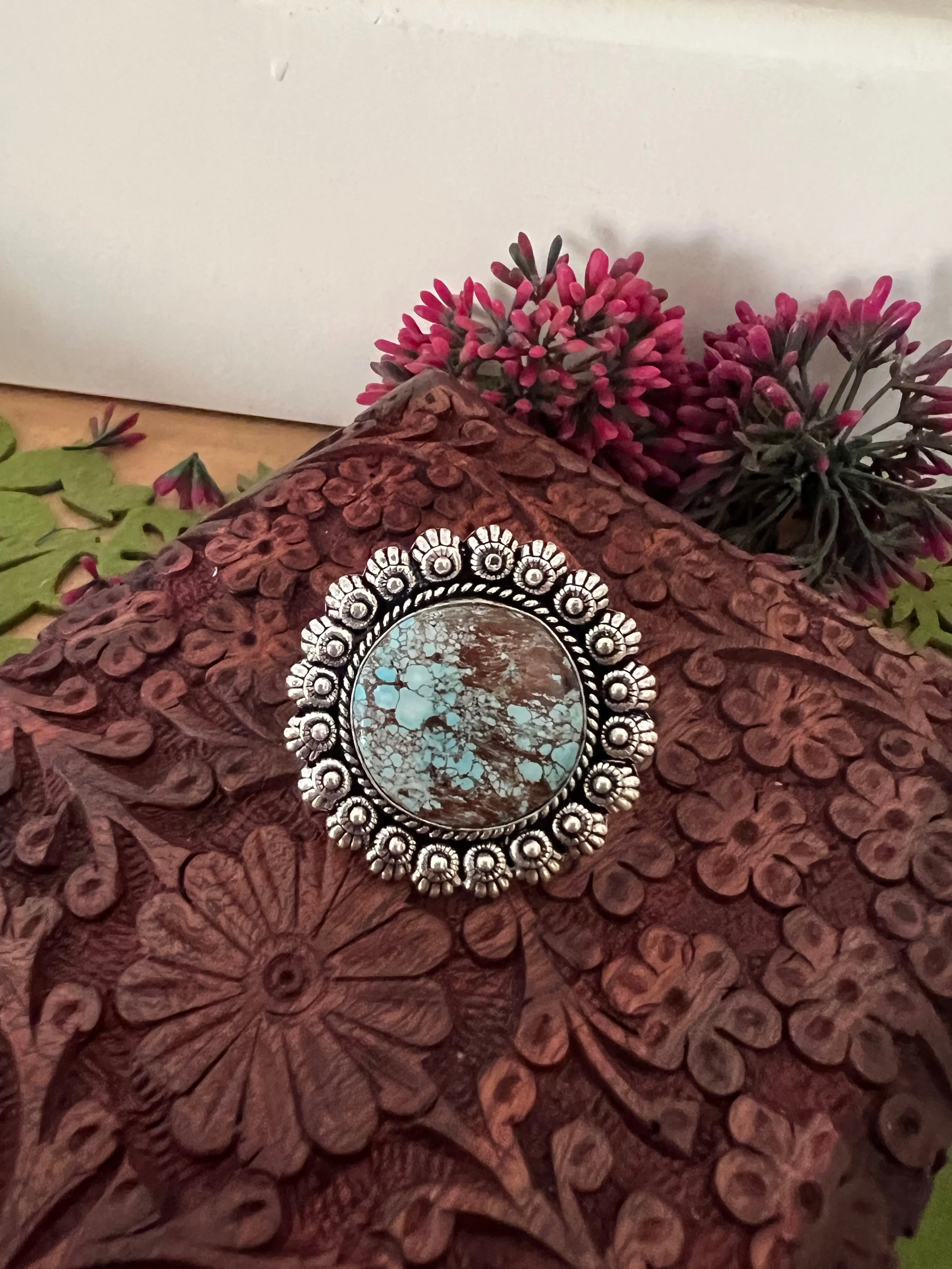 Statement Natural Gemstone Ring