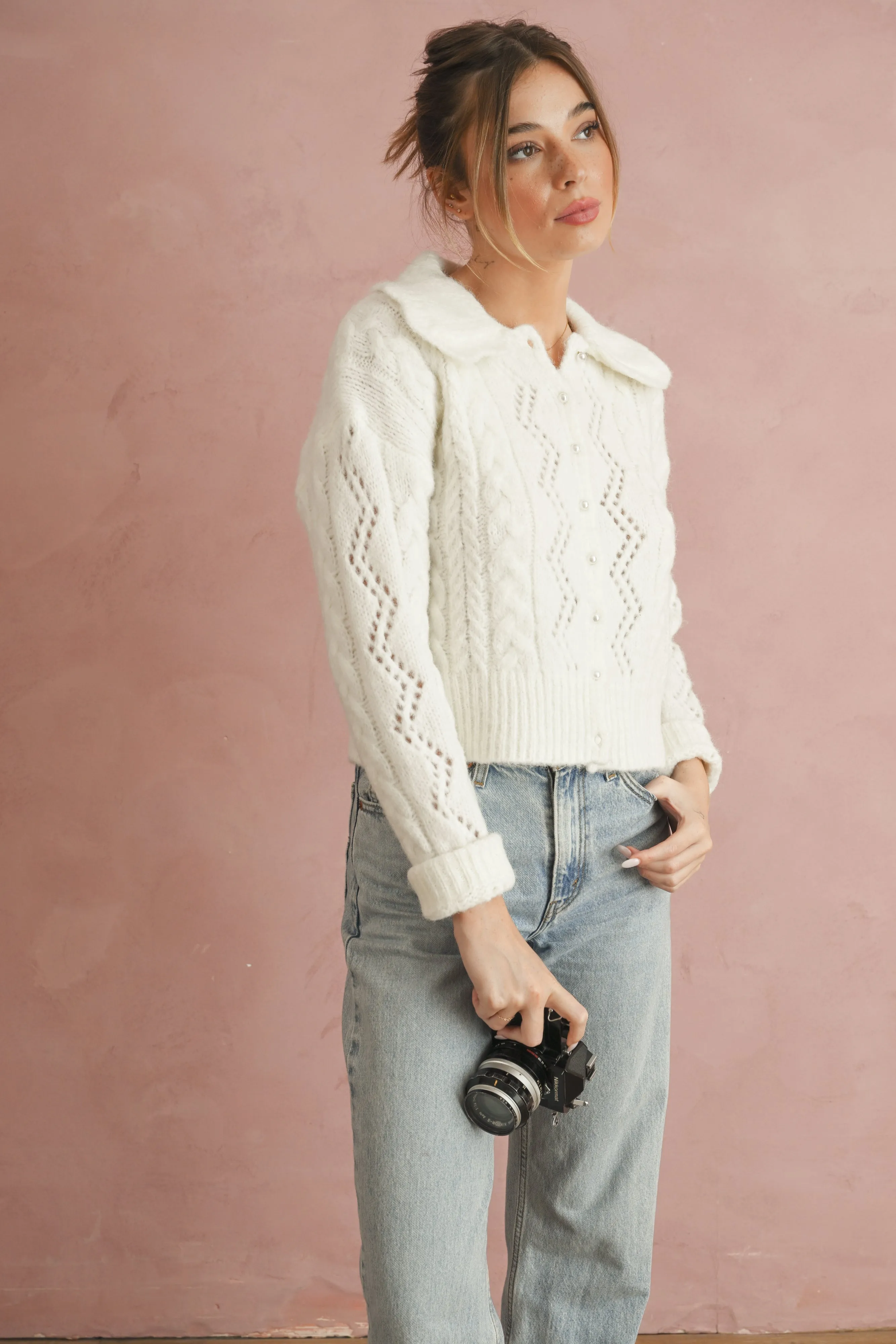 Strawberry Milkshake Cardigan