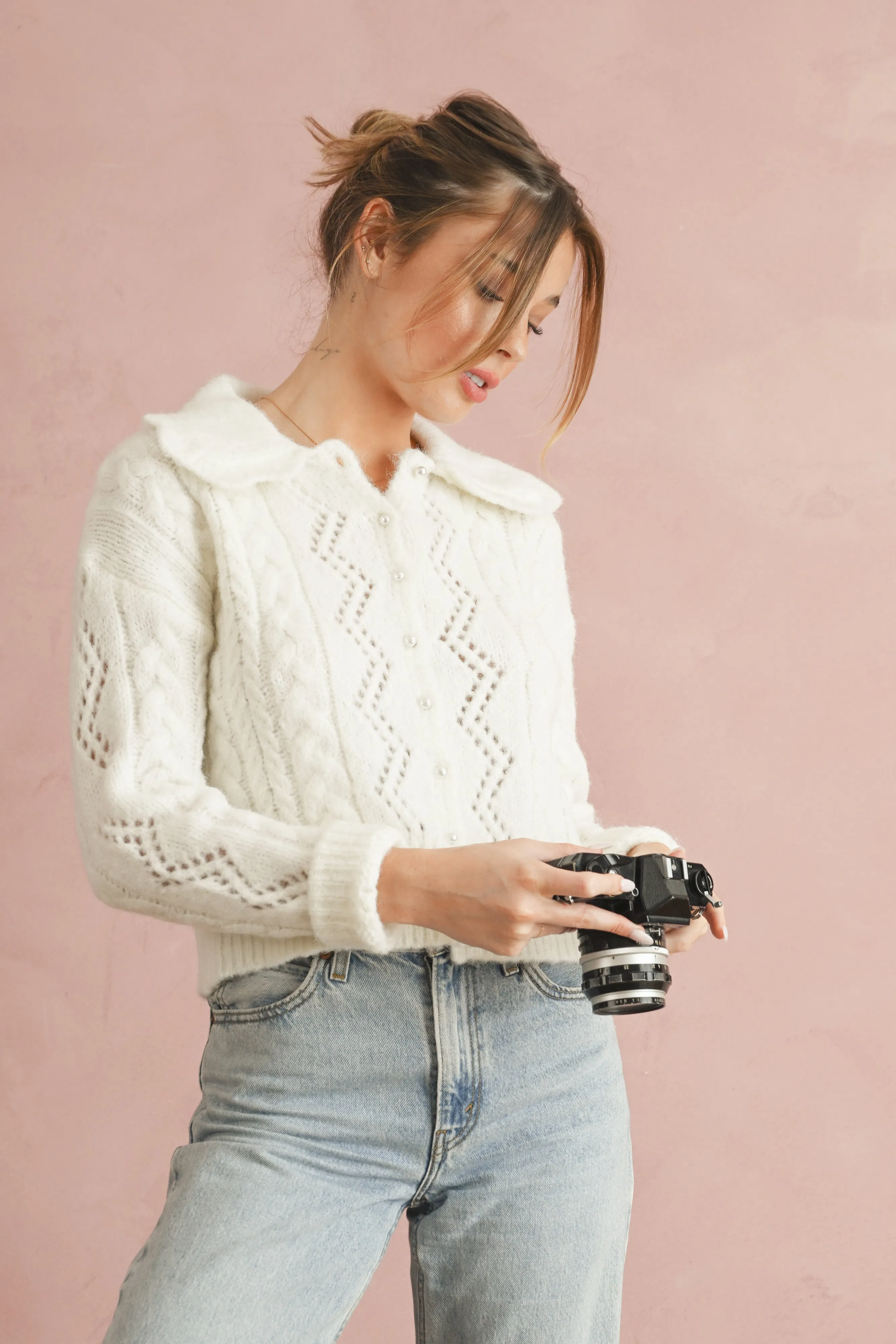 Strawberry Milkshake Cardigan
