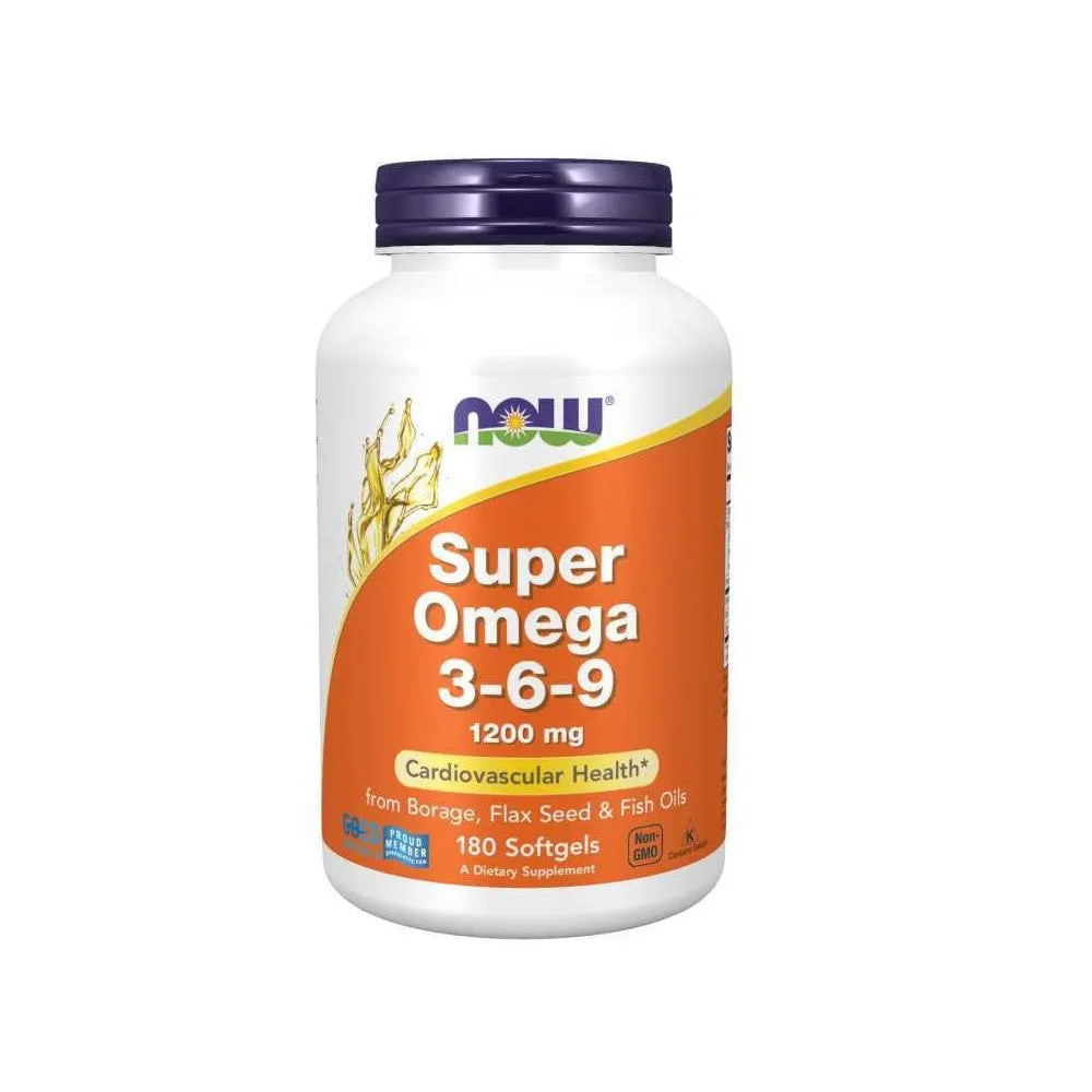 SUPER OMEGA 3-6-9 1200MG 180 SGELS
