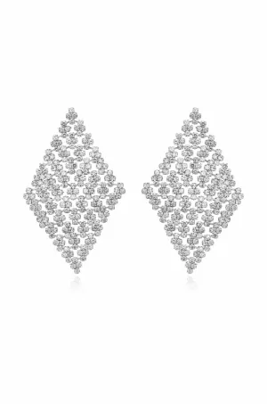 Swinging Crystal Statement Earrings