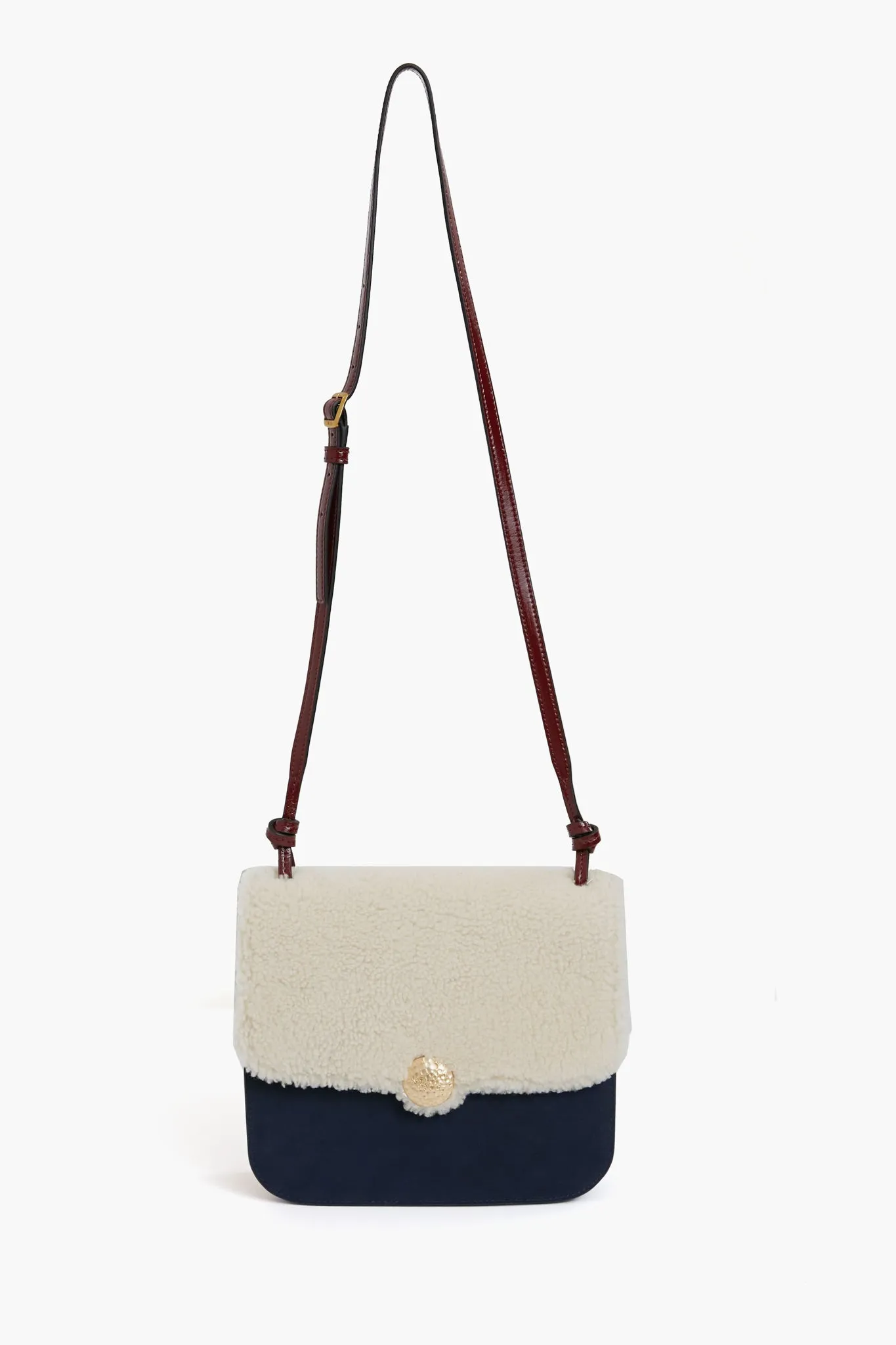 Tess Shearling Crossbody Bag
