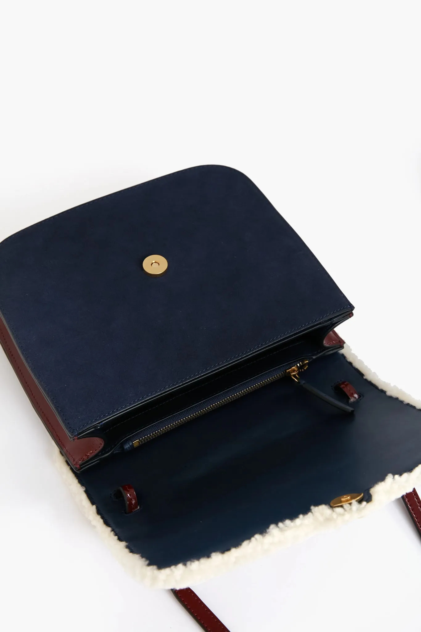 Tess Shearling Crossbody Bag