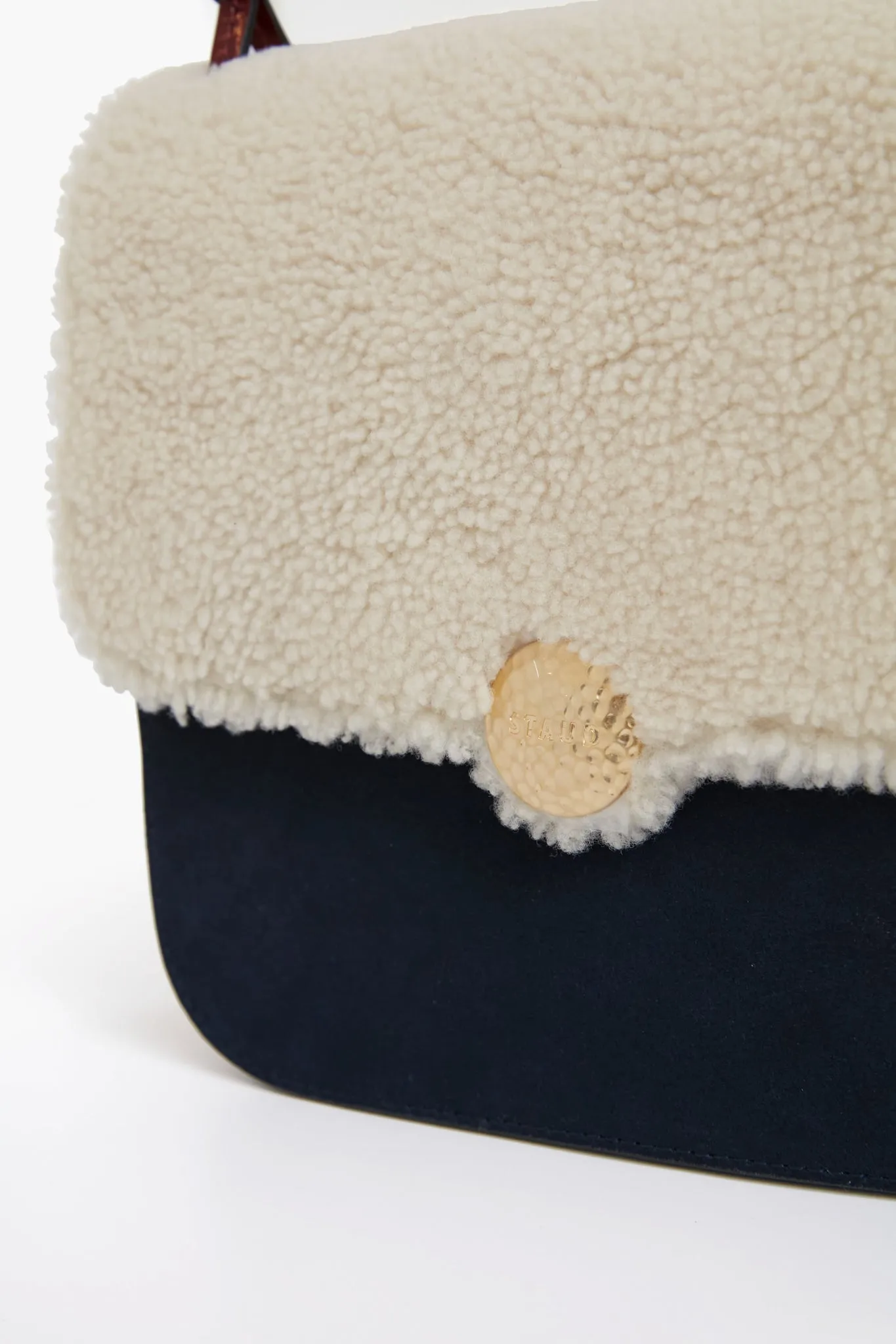 Tess Shearling Crossbody Bag